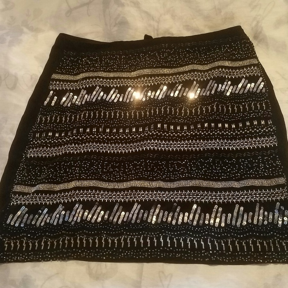 SPARKLING SEQUIN  SKIRT